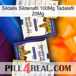 Sildalis Sildenafil 100Mg Tadalafil 20Mg